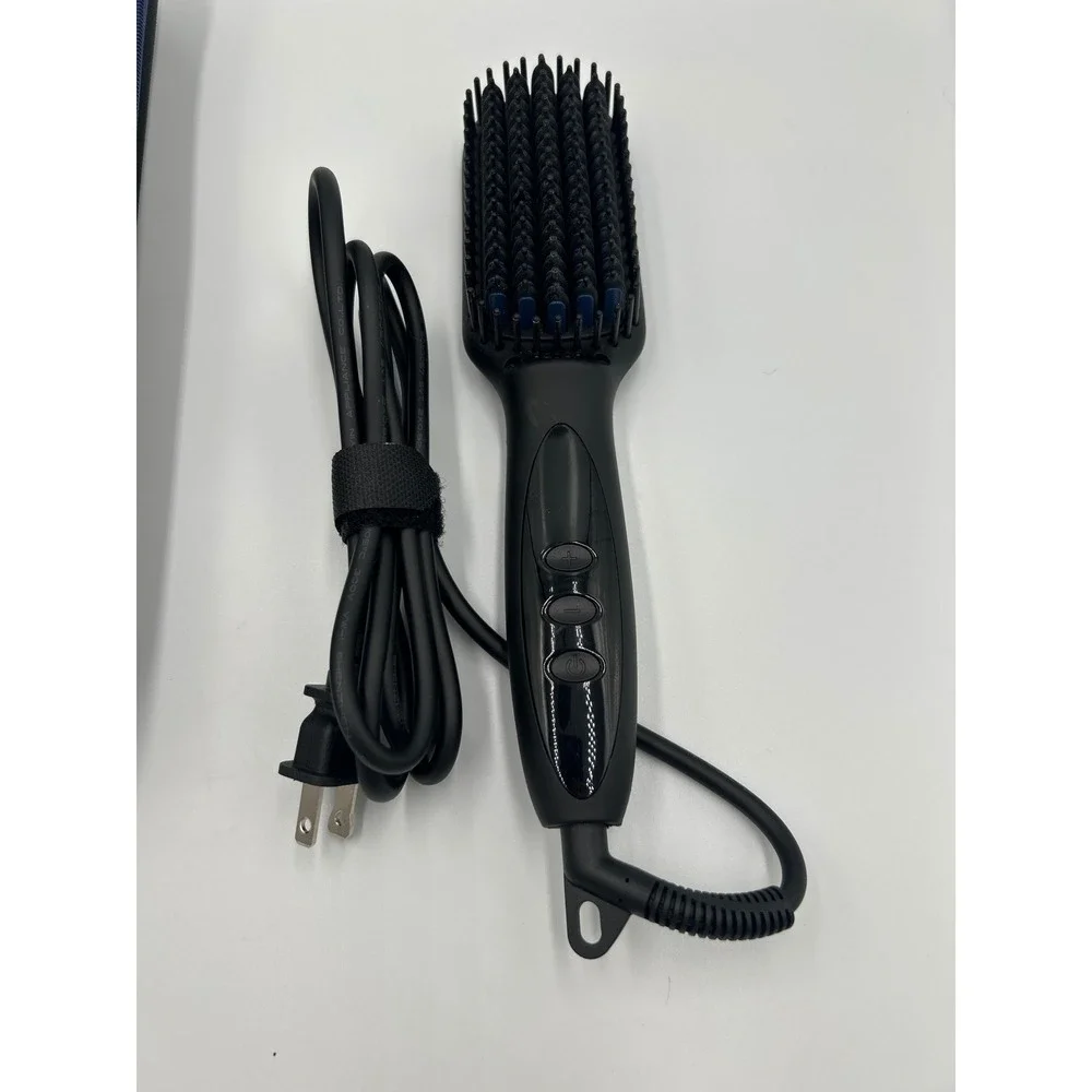 Arkam Beard Straightener Brush for Men Ionic Ceramic Hair Grooming Kit Black 60W